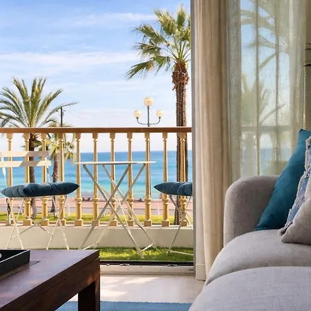 Luxury Beachfront 2br Promenade Des شقة نيس
