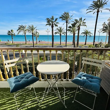 Luxury Beachfront 2br Promenade Des * نيس